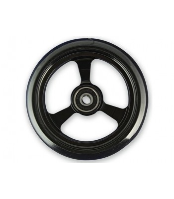 4 Inch Frogs Legs Aluminium Wheelchair Caster - Black